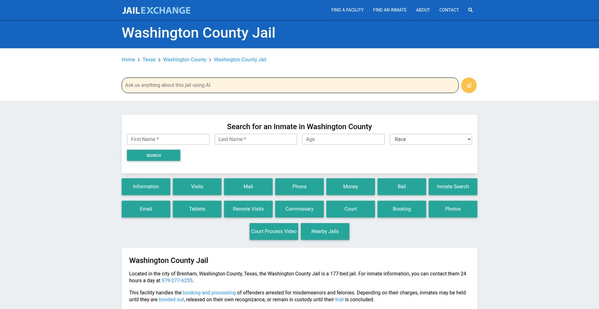 Preview of jailexchange.com