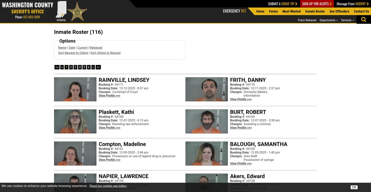 Preview of washingtoncountyinsheriff.org