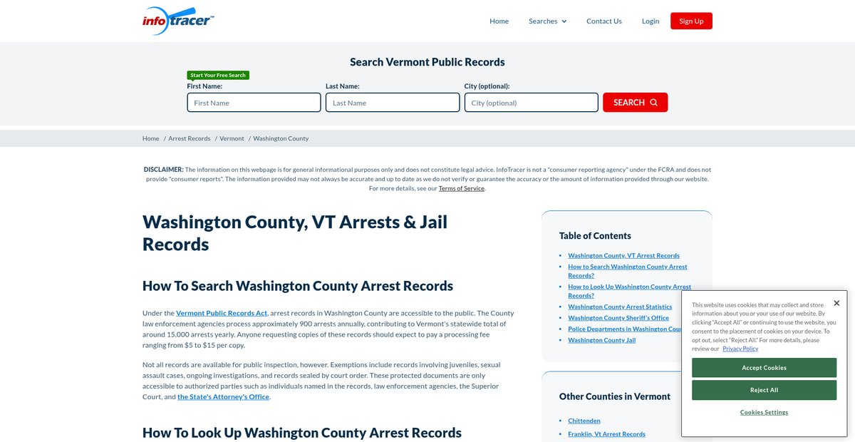 Preview of infotracer.com