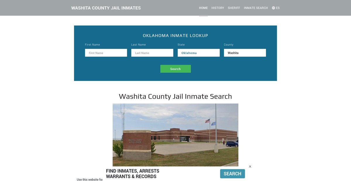 Preview of washitajailroster.org