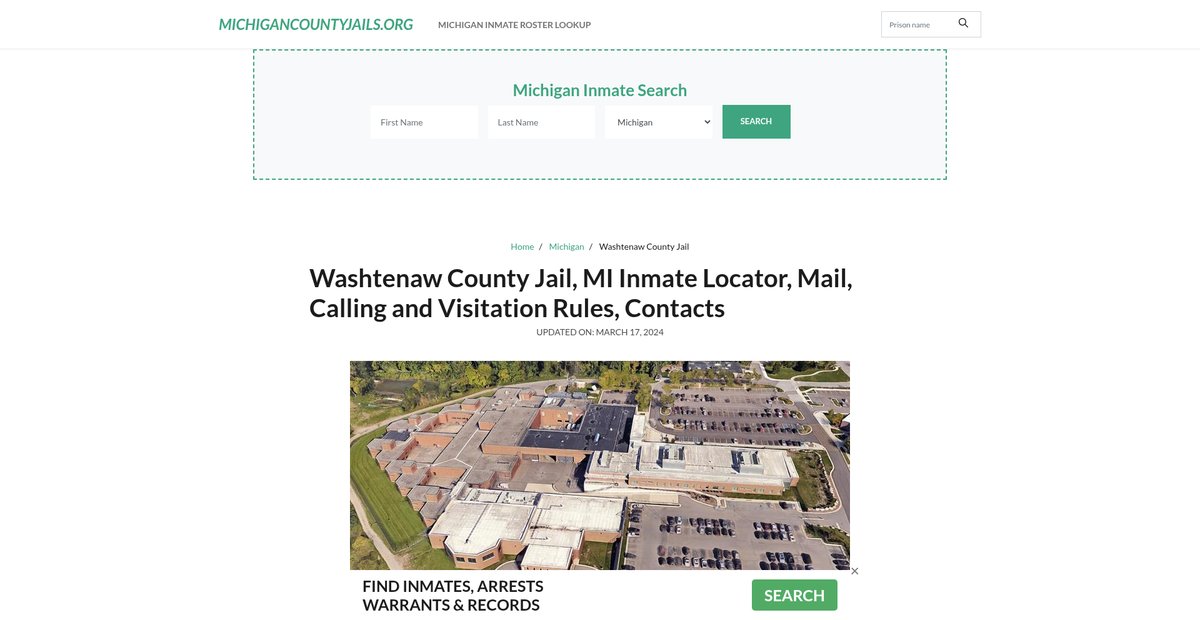 Preview of michigancountyjails.org