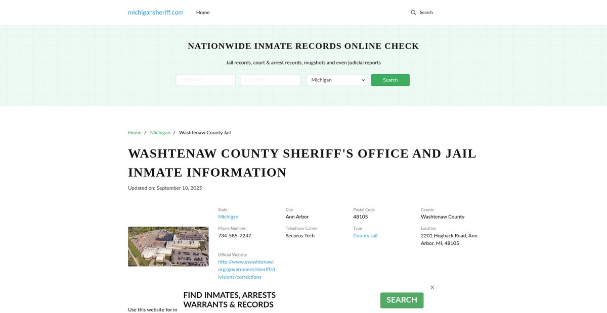 Preview of michigansheriff.com