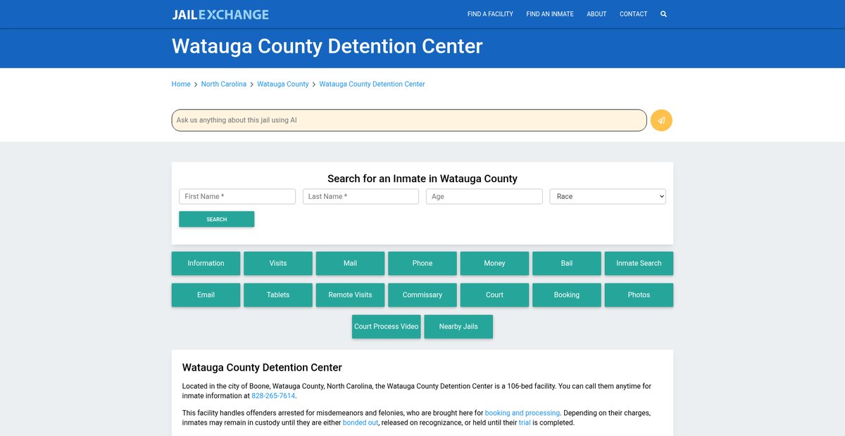 Preview of jailexchange.com