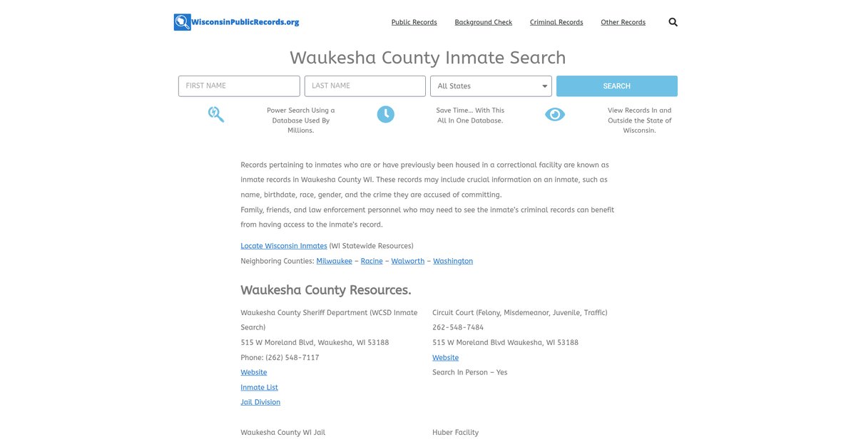 Preview of wisconsinpublicrecords.org