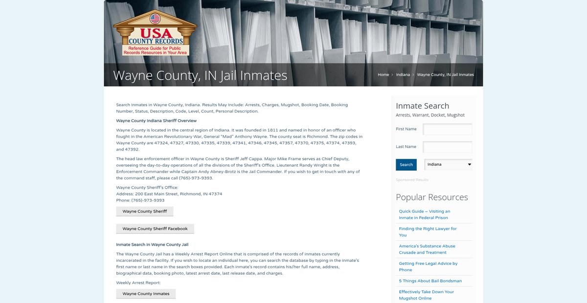 Preview of usacountyrecords.com