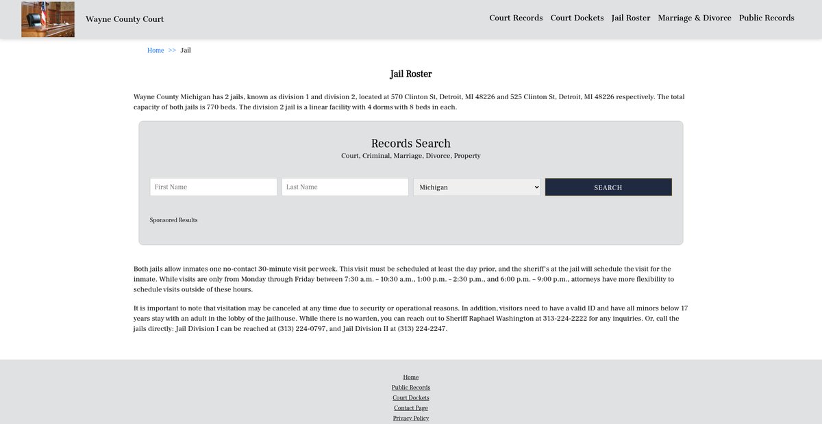 Preview of waynecountycourt.org