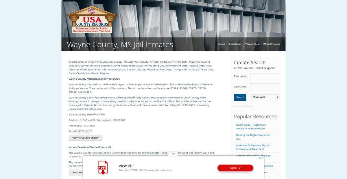 Preview of usacountyrecords.com