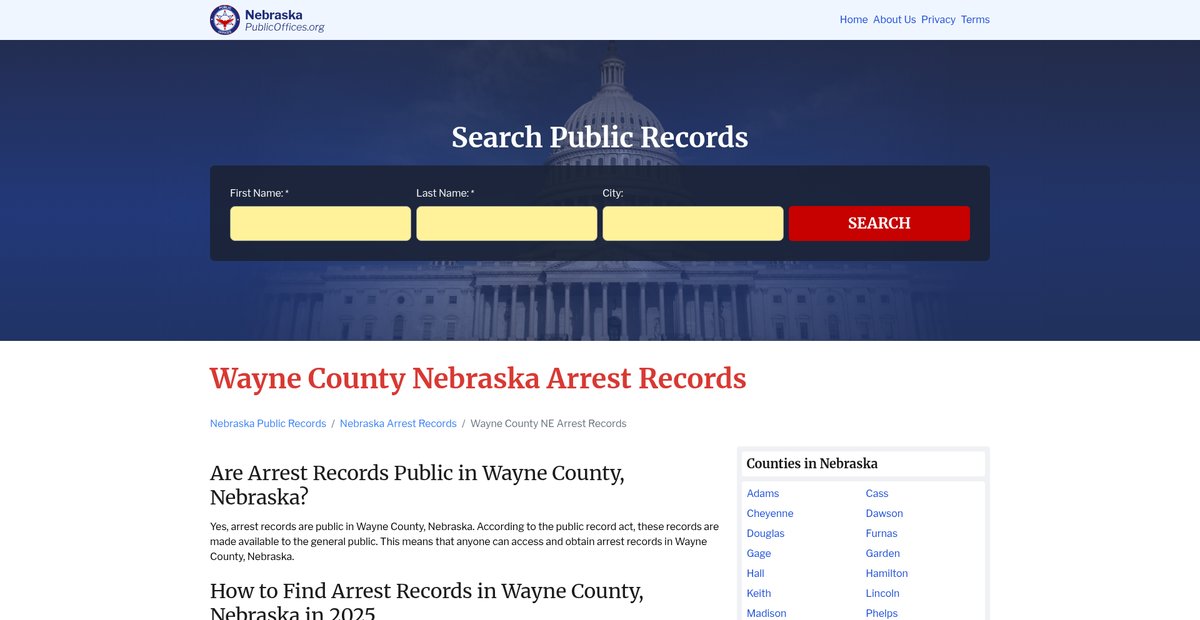Preview of nebraska.publicoffices.org