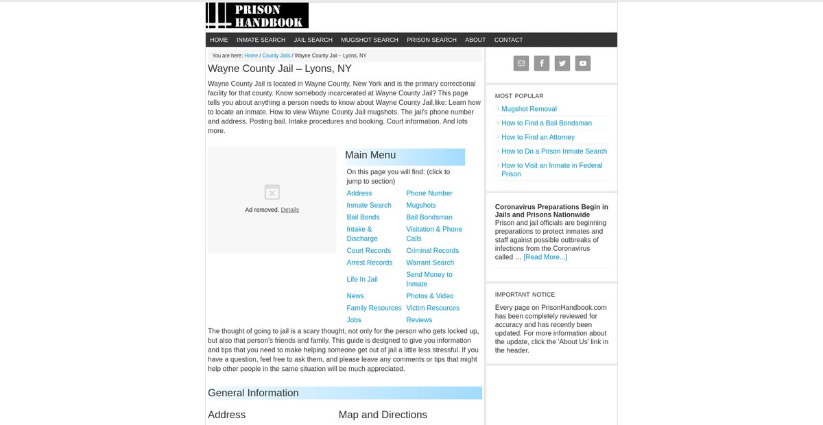 Preview of prisonhandbook.com