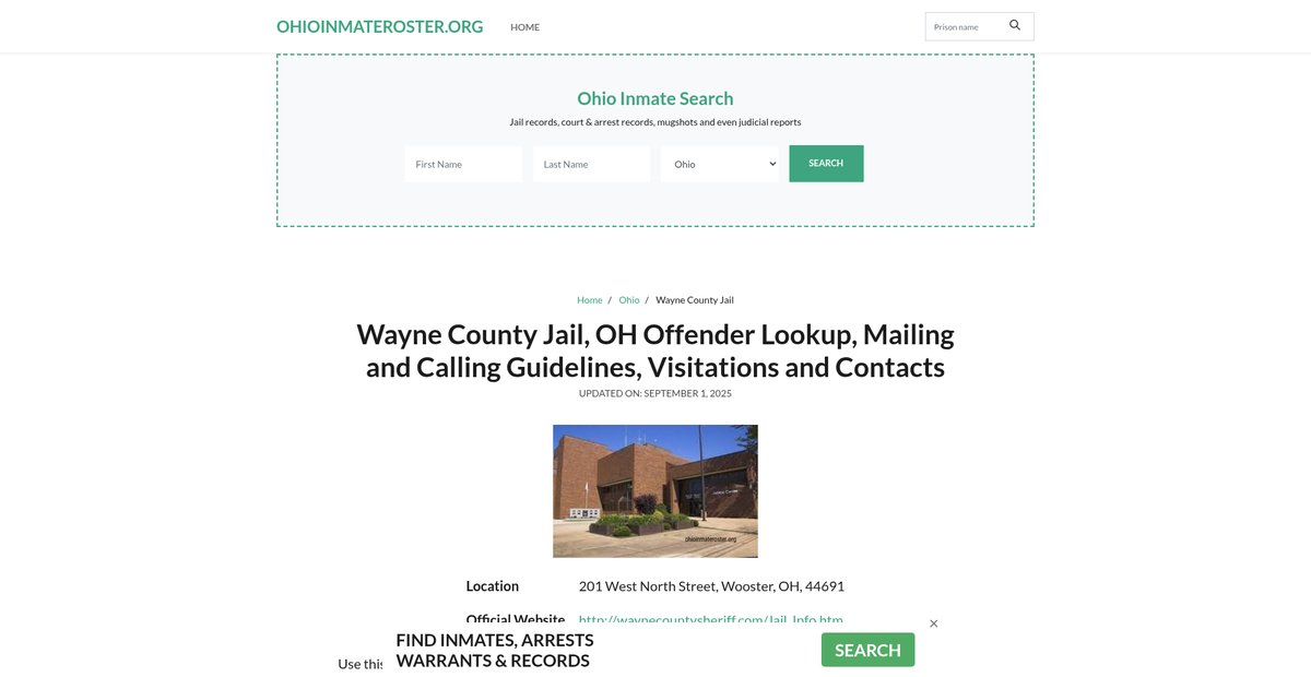 Preview of ohioinmateroster.org