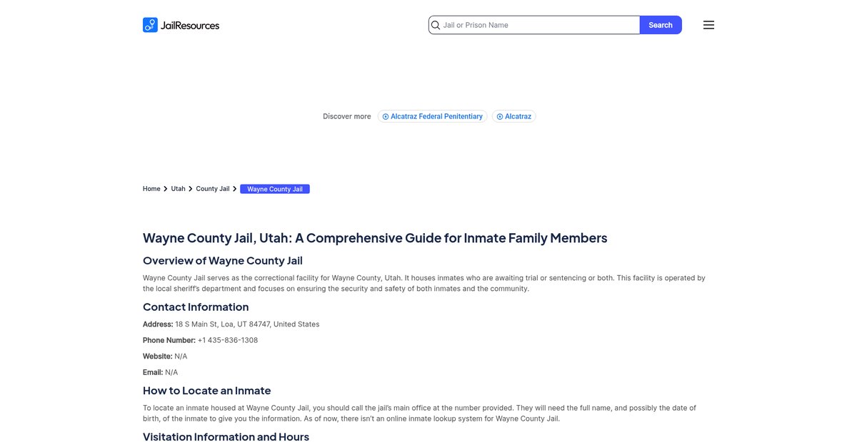 Preview of jailresources.com