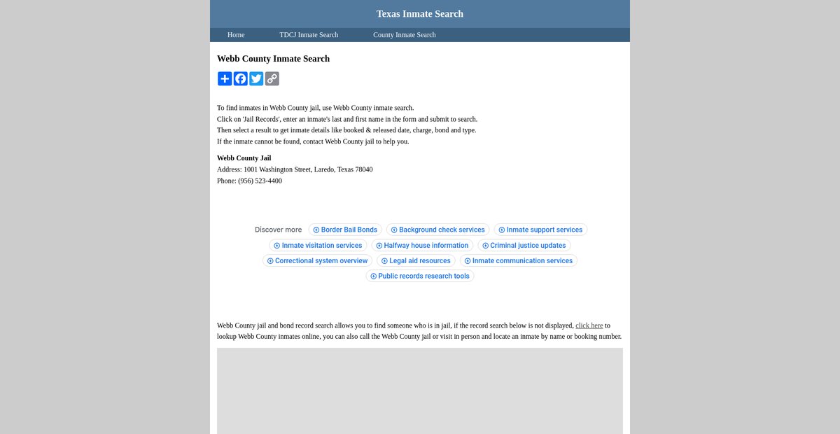 Preview of inmatesearchtexas.org