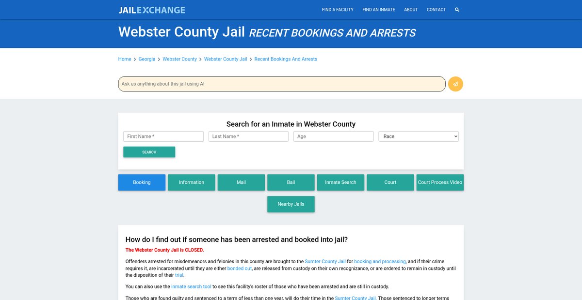 Preview of jailexchange.com