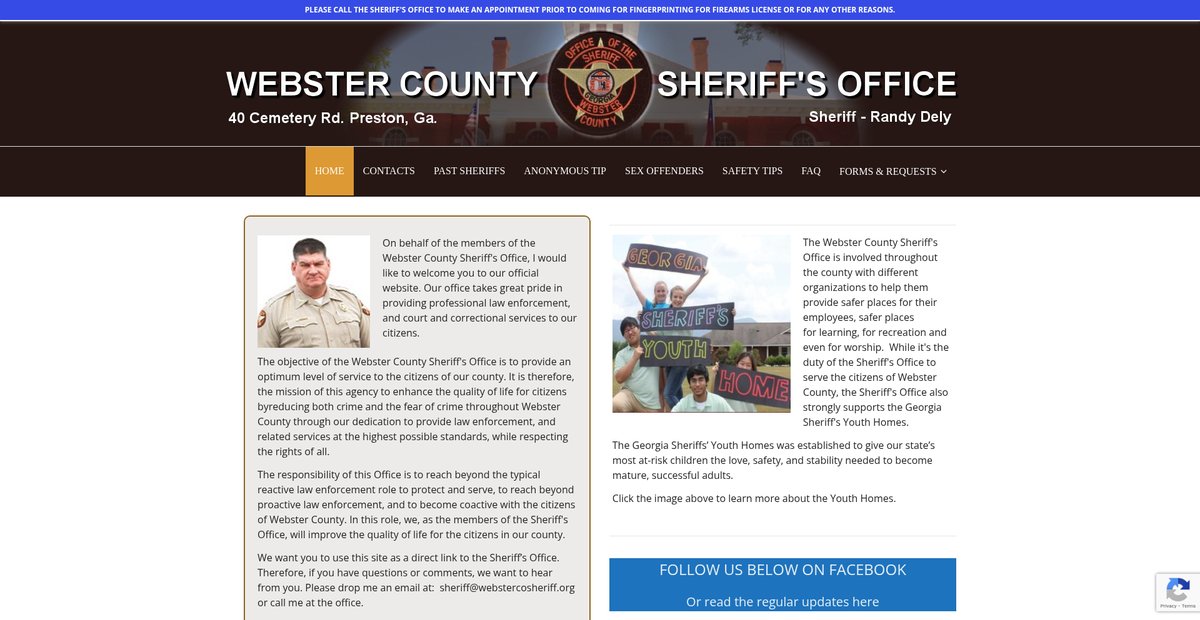 Preview of webstercosheriff.org