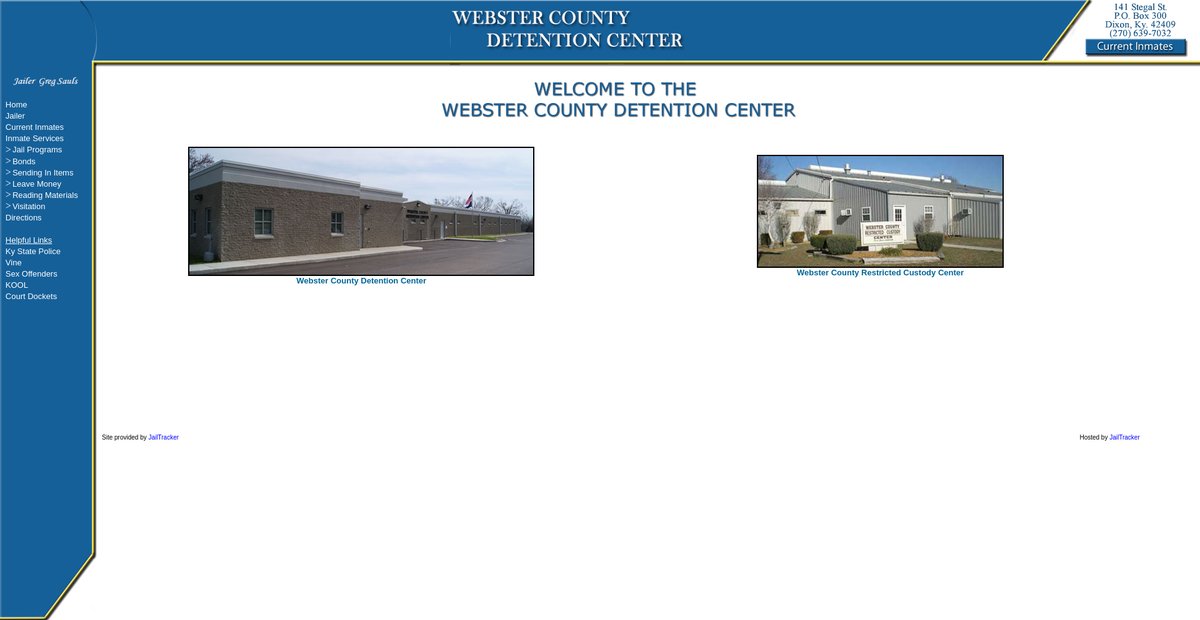 Preview of webstercountydetention.com