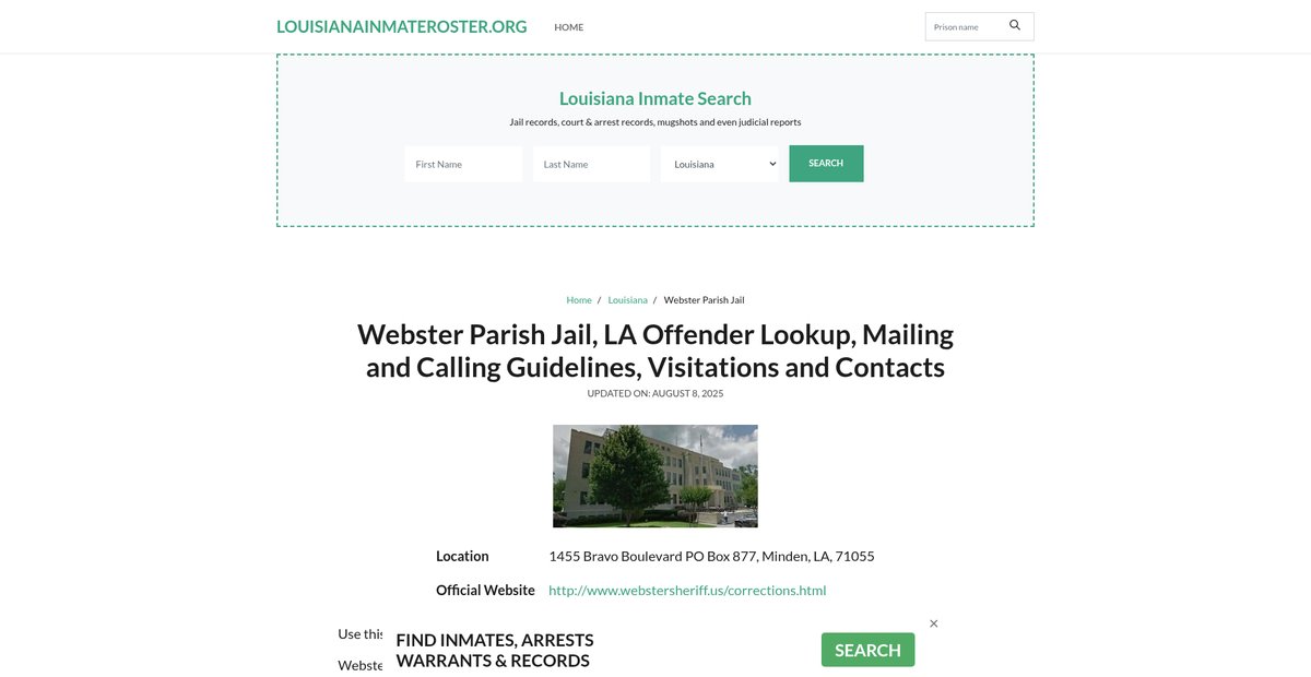 Preview of louisianainmateroster.org