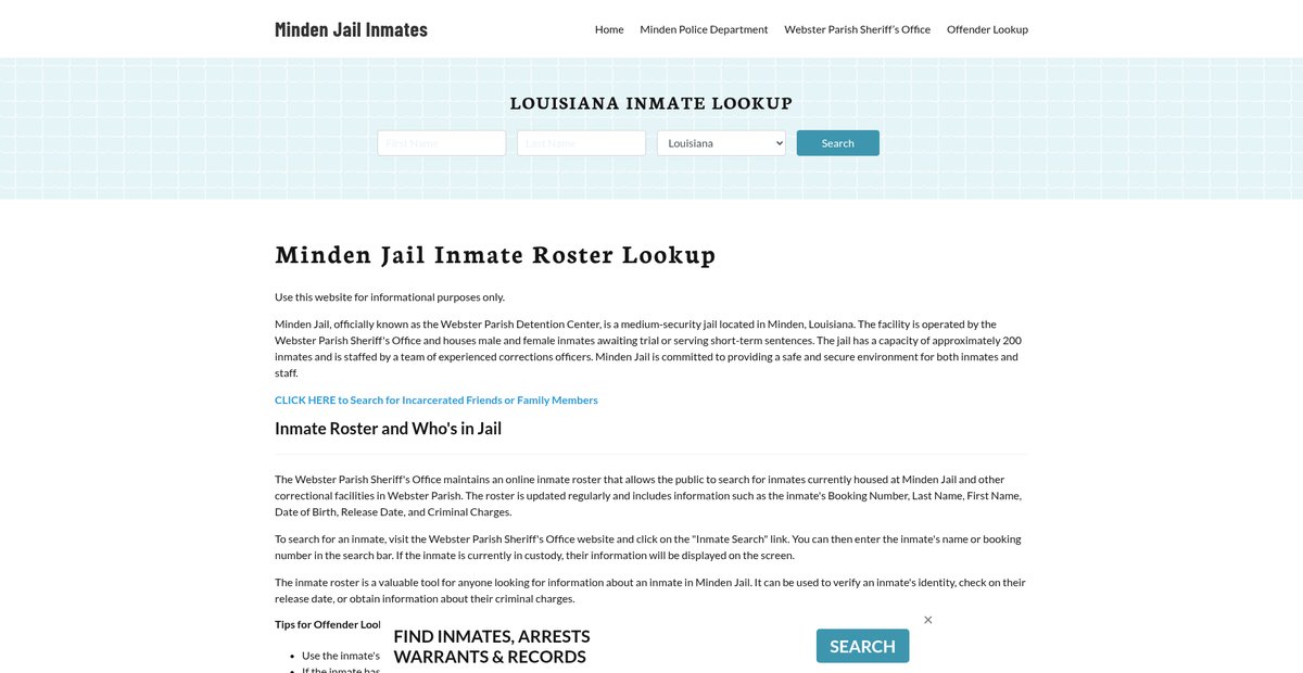 Preview of mindenjail.org