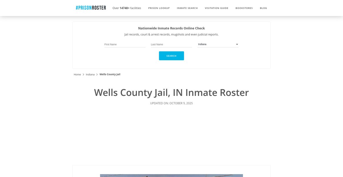 Preview of prisonroster.com