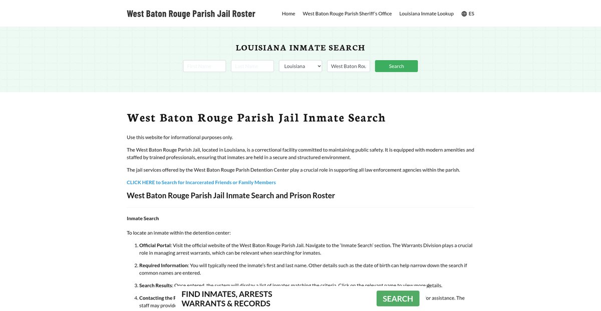 Preview of westbatonrougeparishjail.org