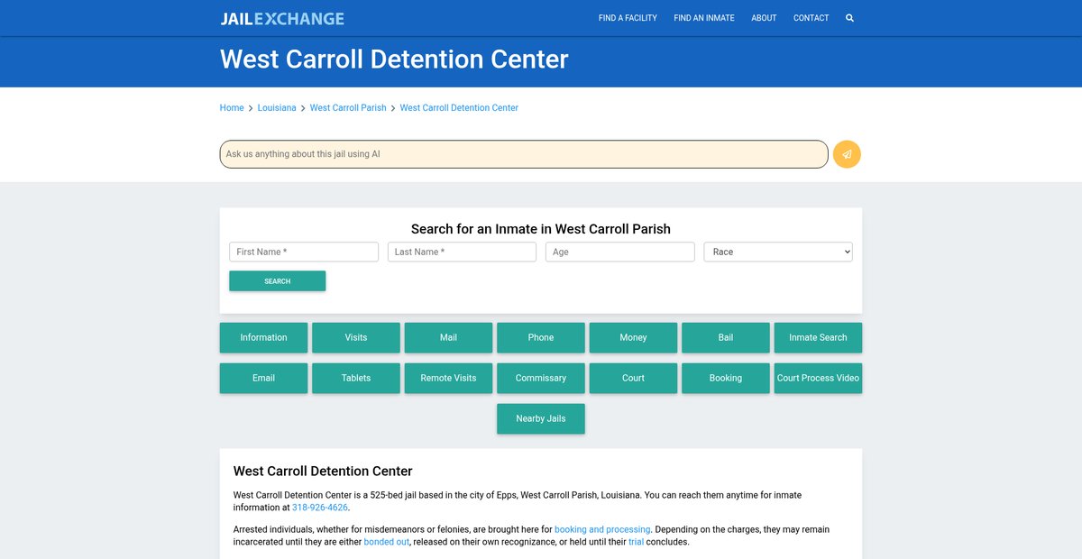 Preview of jailexchange.com
