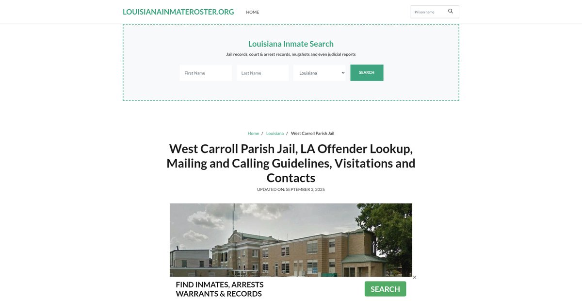 Preview of louisianainmateroster.org