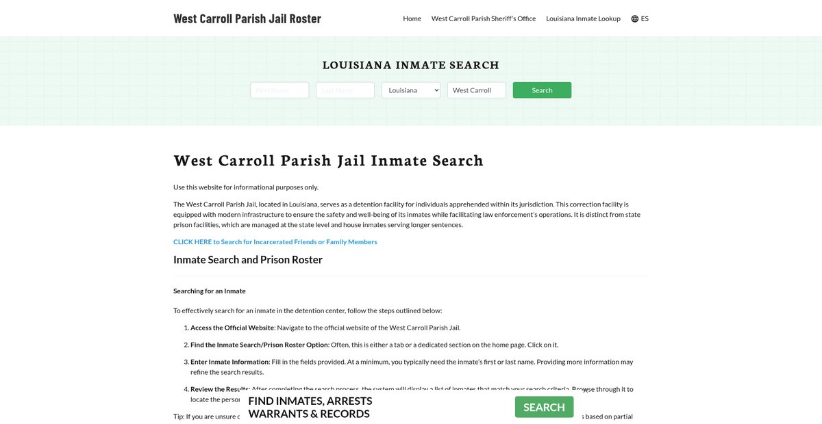 Preview of westcarrollparishjail.org