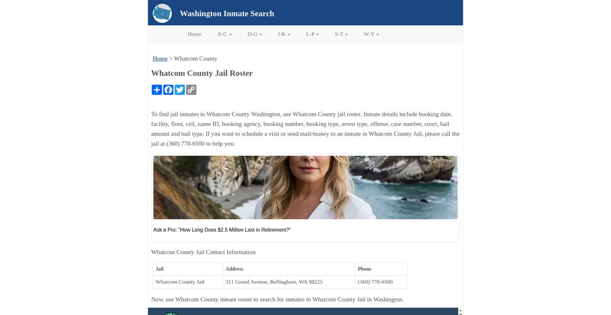 Preview of inmatesearchwa.org