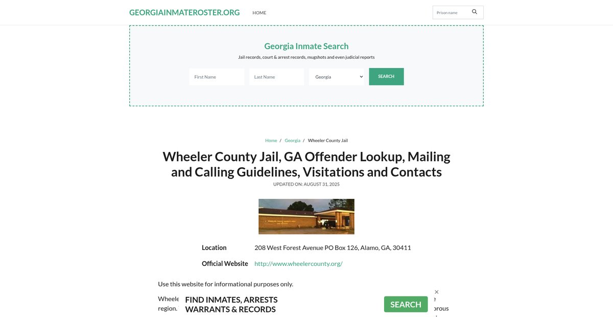 Preview of georgiainmateroster.org