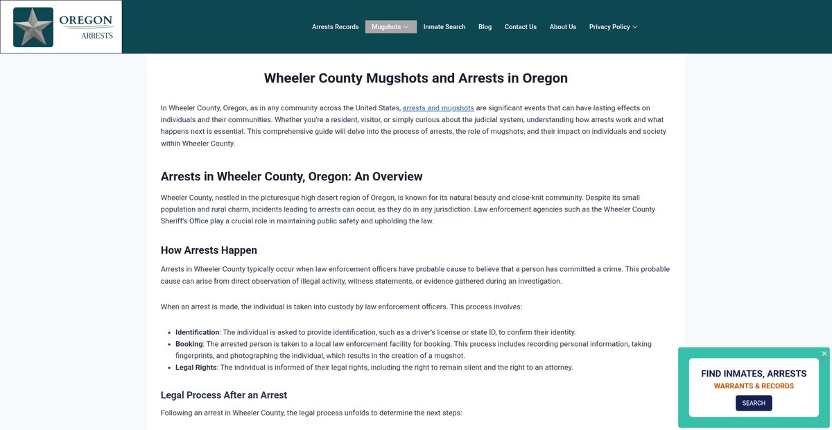 Preview of arrests-or.org