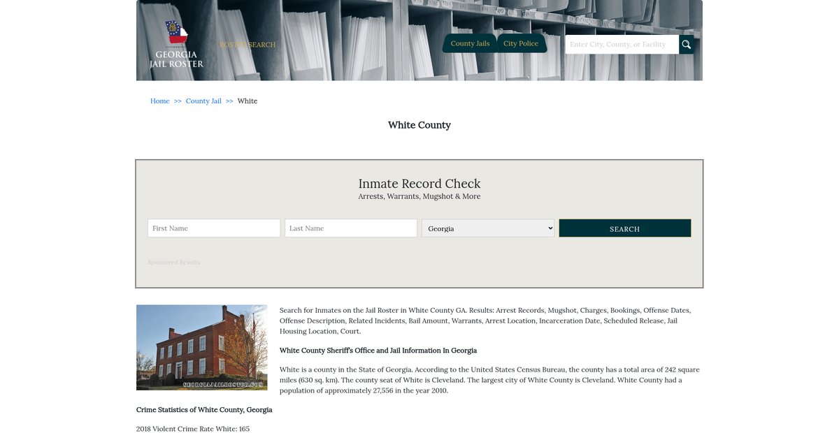 Preview of georgiajailroster.com