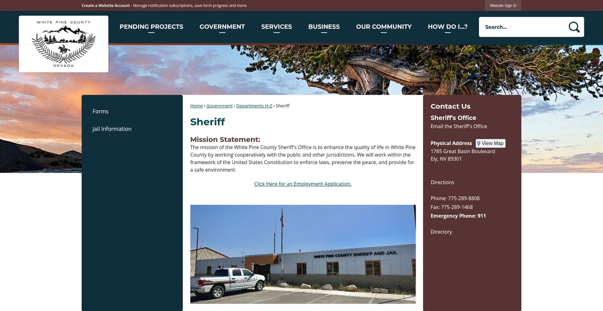 Preview of whitepinecounty.net