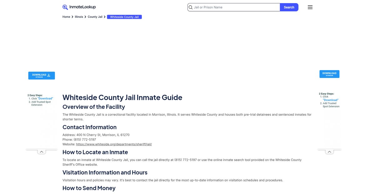 Preview of inmate-lookup.org