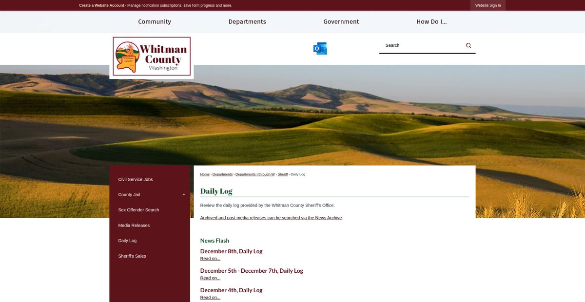 Preview of whitmancounty.org