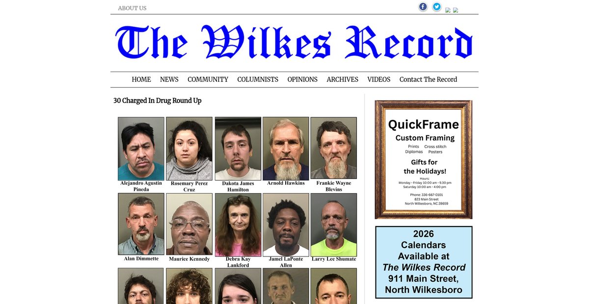Preview of thewilkesrecord.com