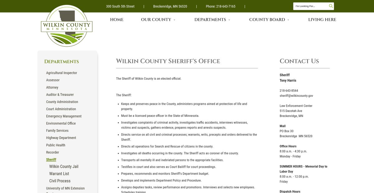 Preview of wilkincounty.gov