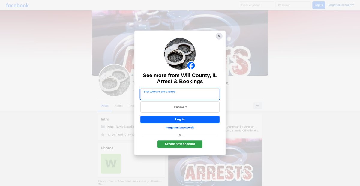 Preview of facebook.com