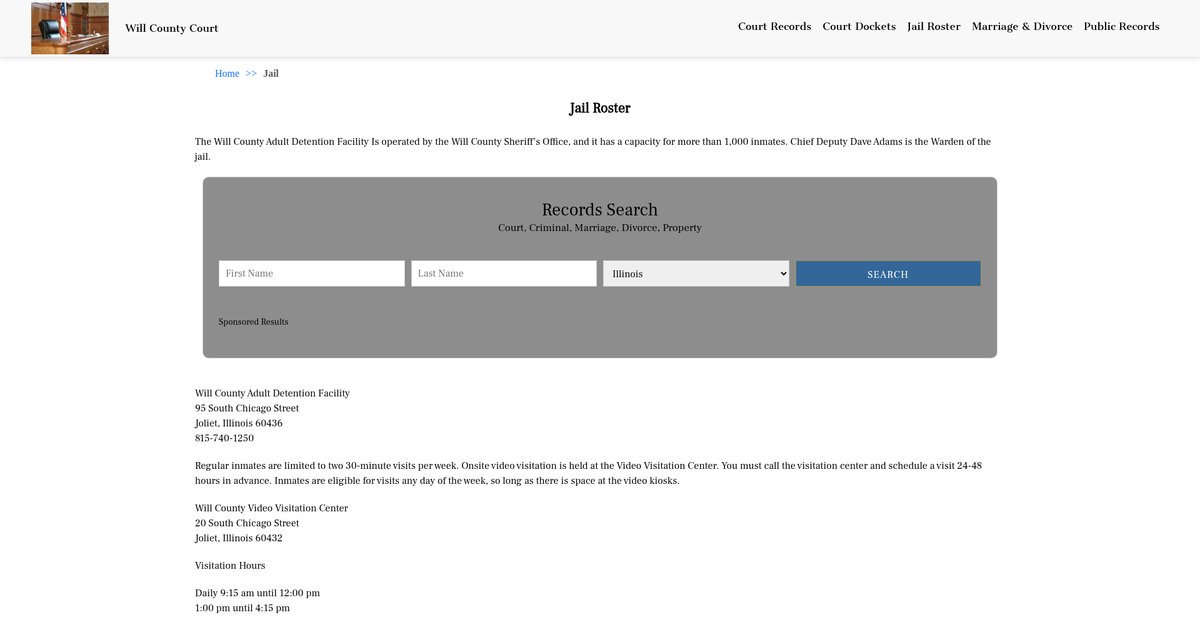 Preview of willcountycourt.org