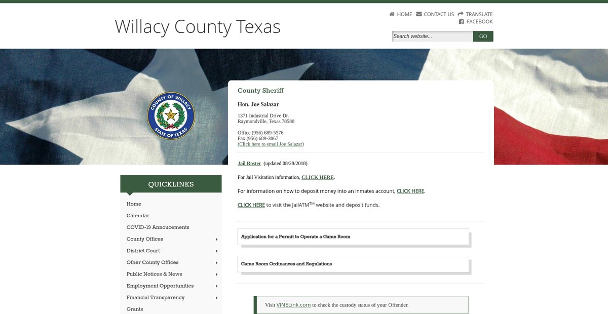 Preview of co.willacy.tx.us