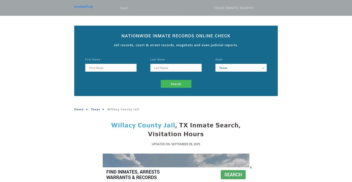 Preview of jctxsheriff.org