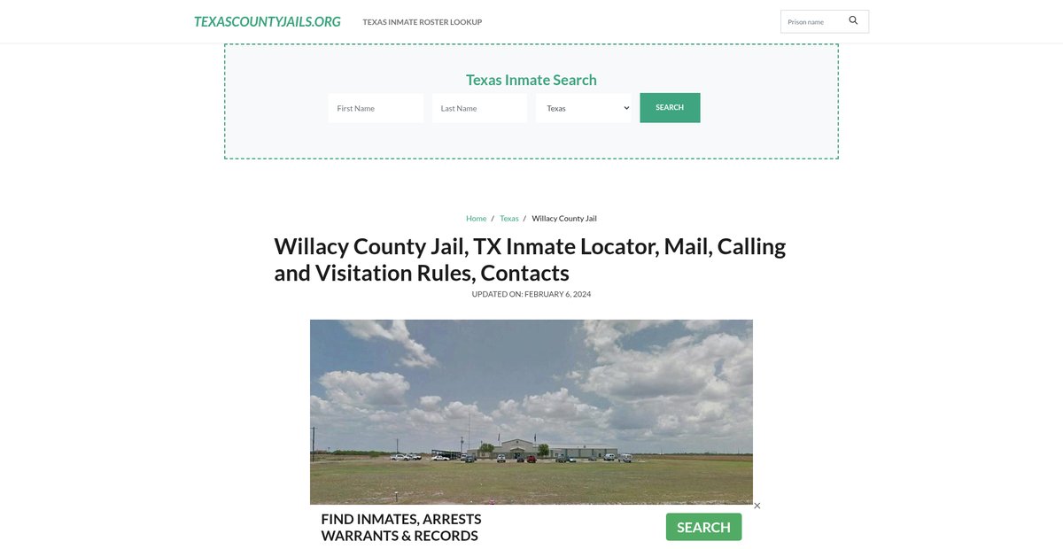 Preview of texascountyjails.org