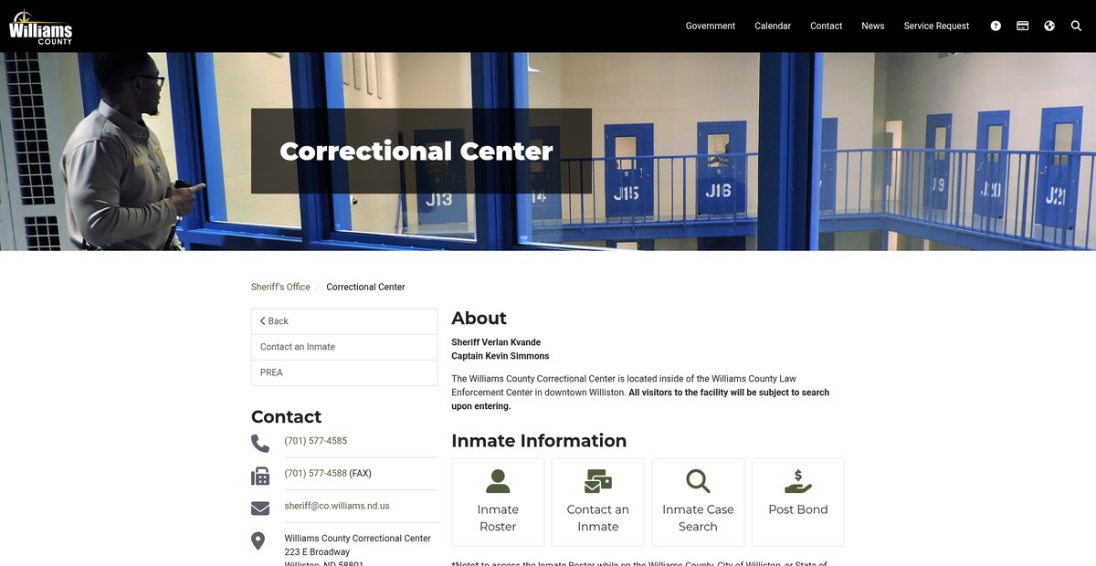 Preview of williamsnd.com