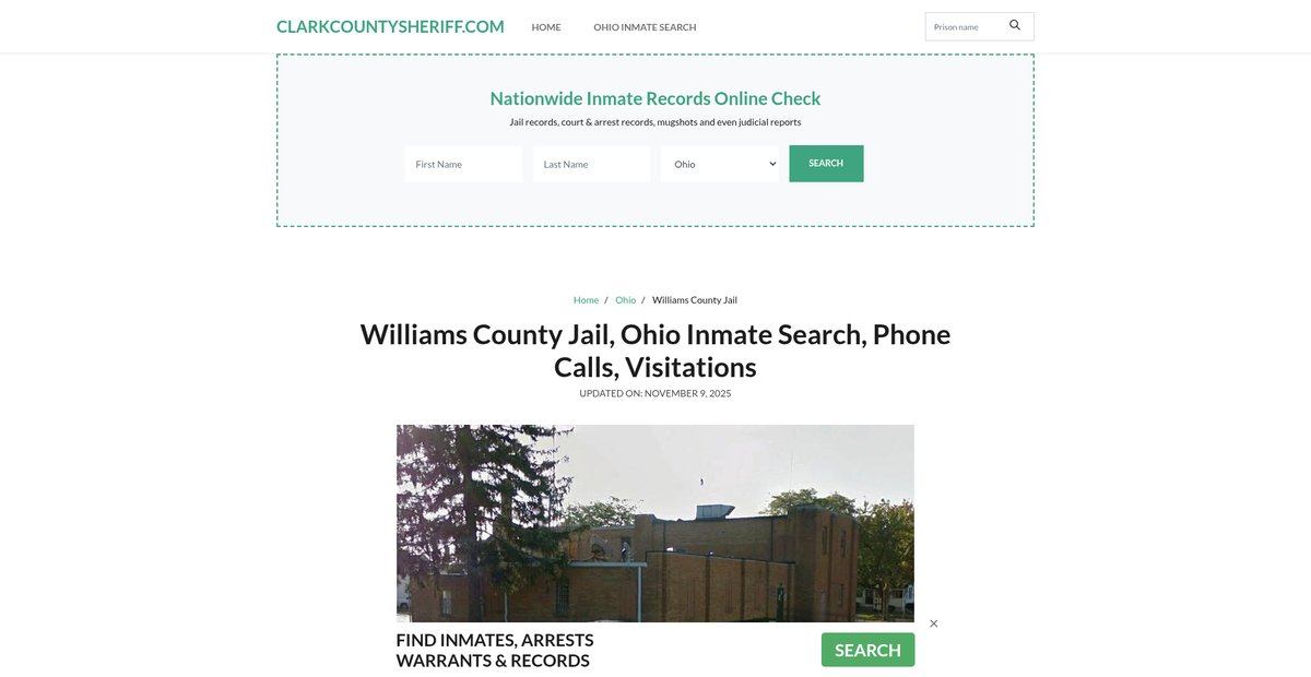 Preview of clarkcountysheriff.com