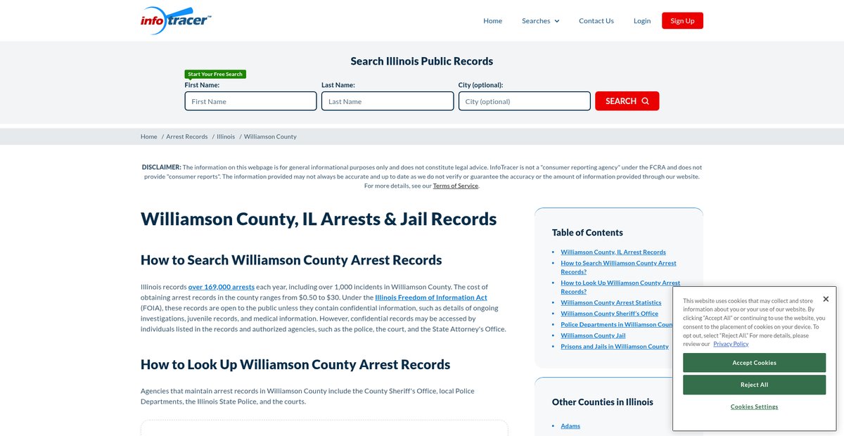 Preview of infotracer.com