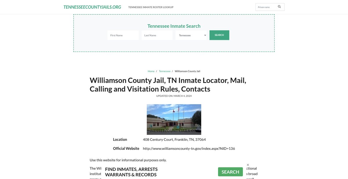 Preview of tennesseecountyjails.org