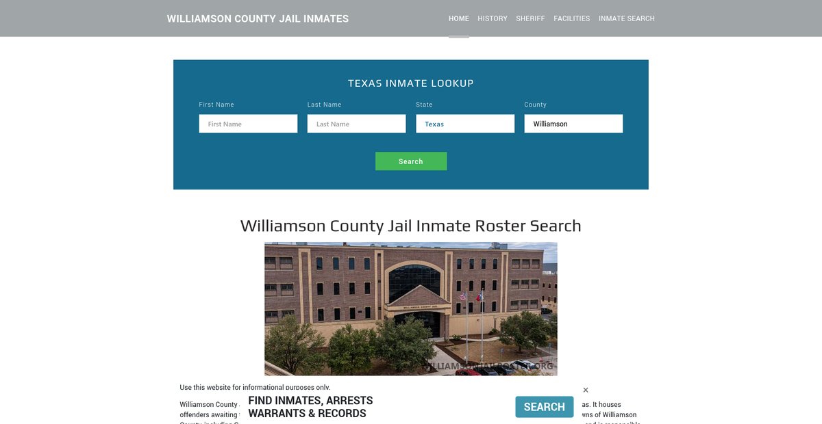 Preview of williamsonjailroster.org