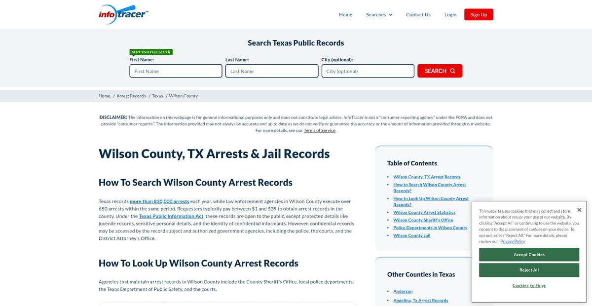 Preview of infotracer.com