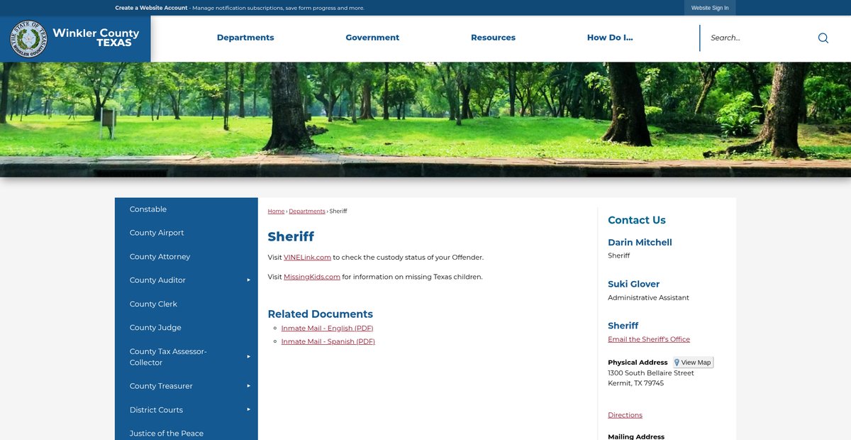 Preview of co.winkler.tx.us