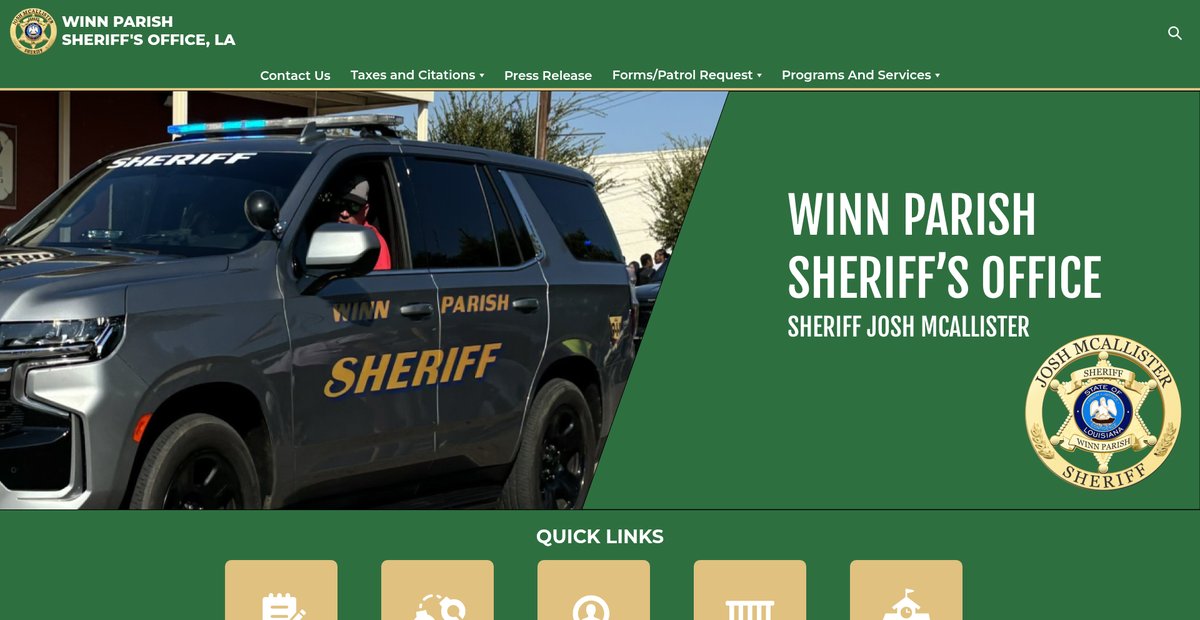 Preview of winnsheriff.gov