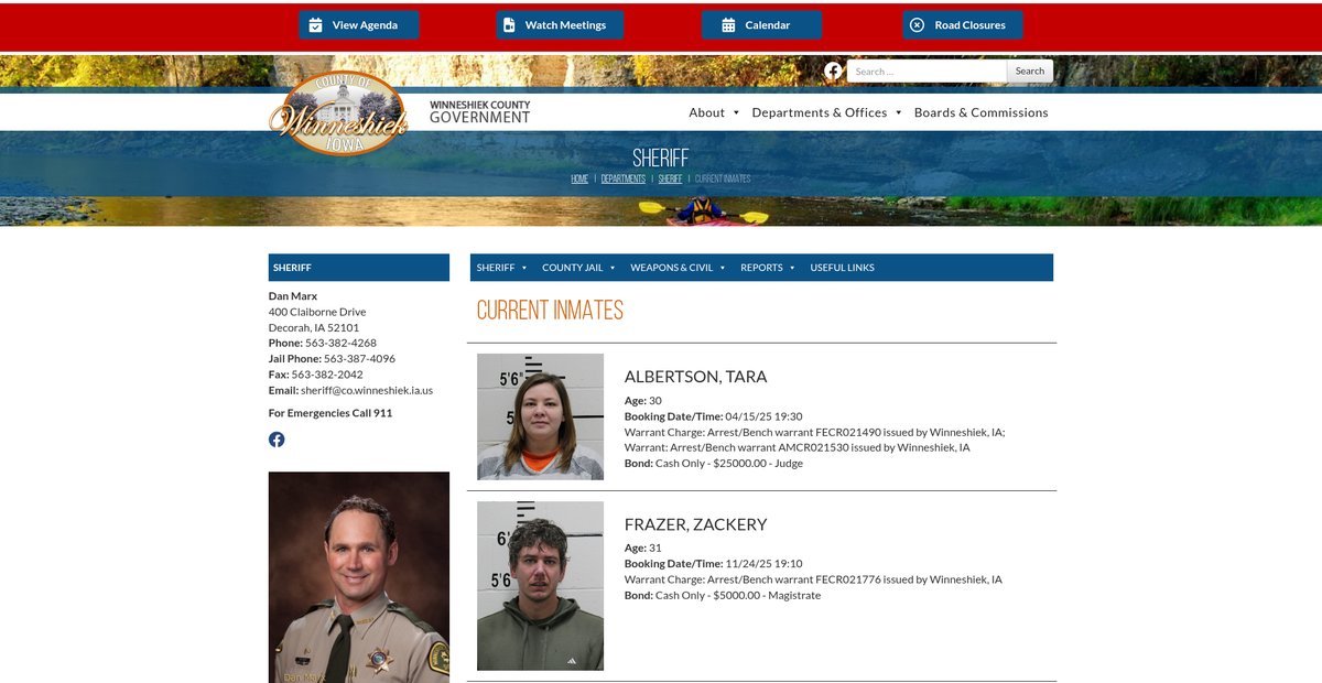 Preview of winneshiekcounty.iowa.gov