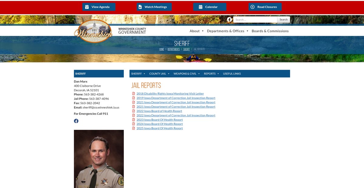 Preview of winneshiekcounty.iowa.gov